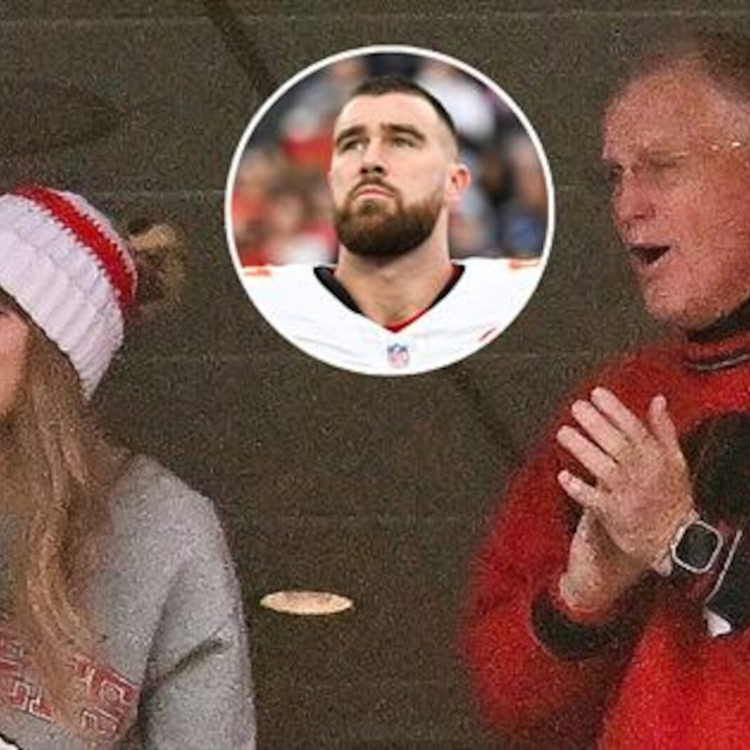Taylor Swift’s Dad Joins in Cheering for Travis Kelce
