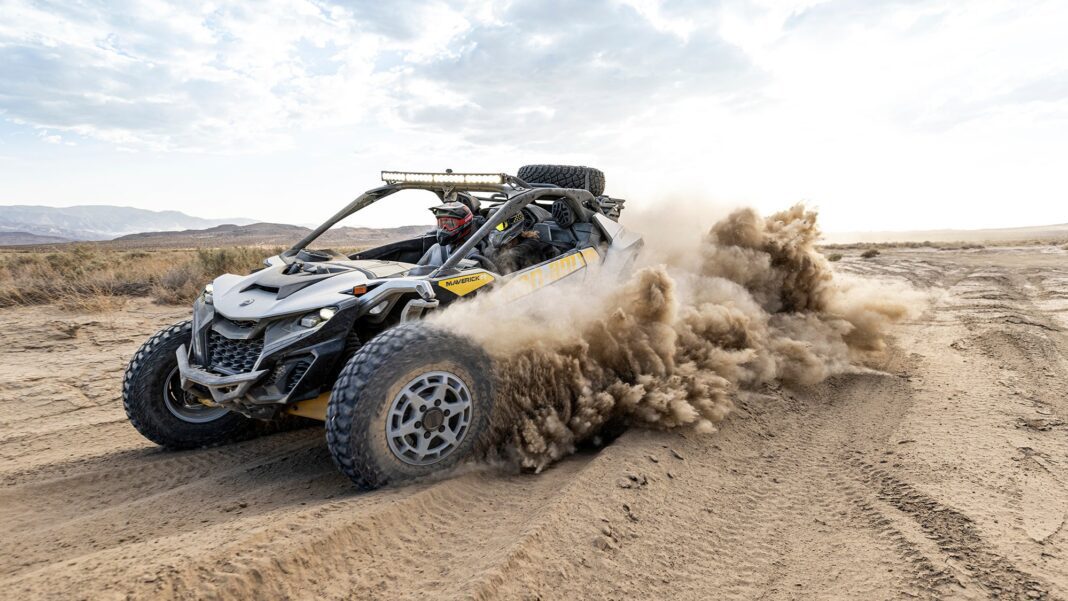 Unleash the Power of Can-Am’s New Maverick R Side-by-Side Off-Road Vehicle