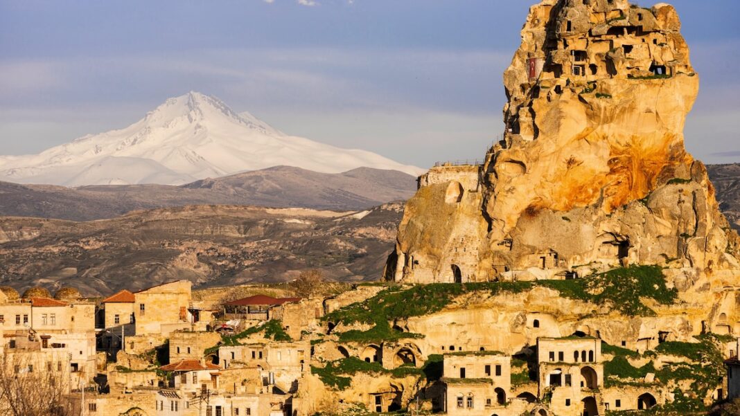 Skiing on a Dormant Volcano: A Thrilling Adventure in a Turkish Town