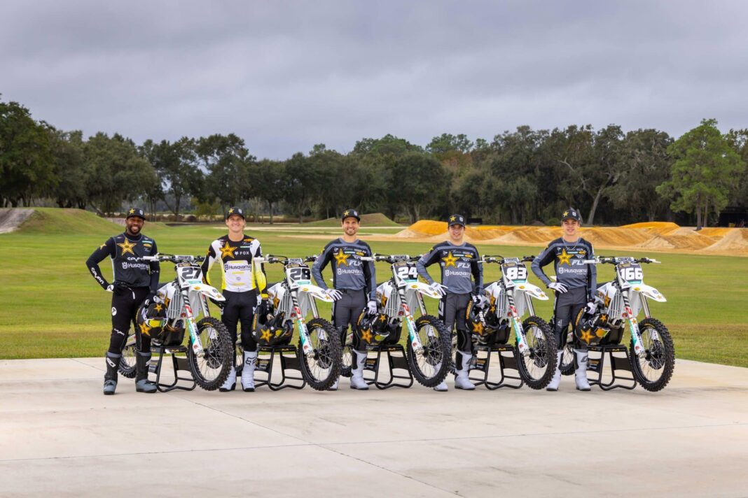 Introducing the 2024 Rockstar Energy Husqvarna Factory Team Lineup