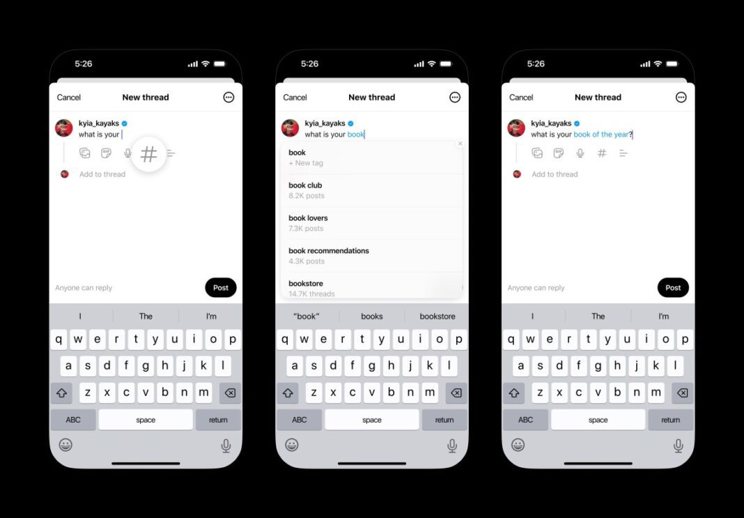 Threads Introduces Global Hashtags for a Seamless User Experience