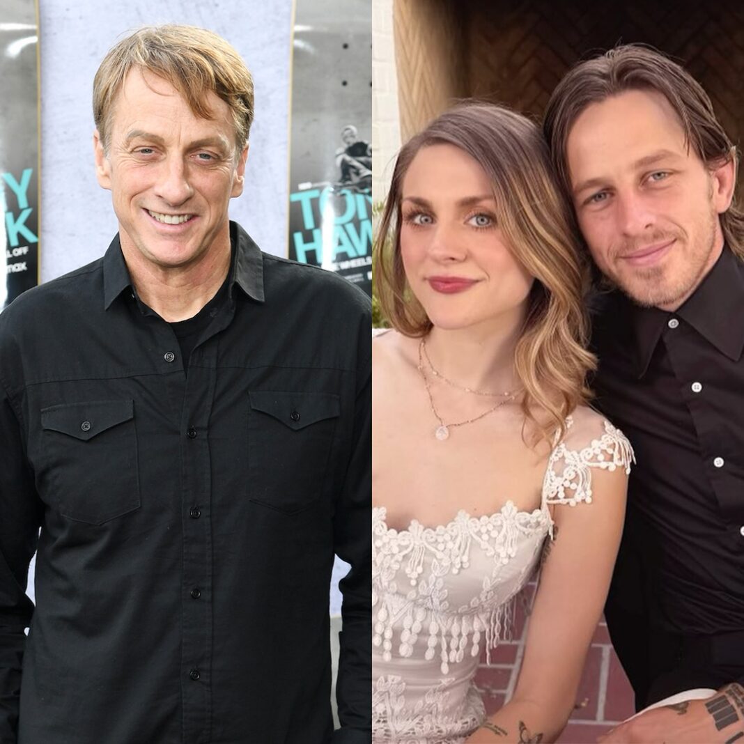 Tony Hawk Reveals Son Riley’s Romantic Wedding with Frances Cobain