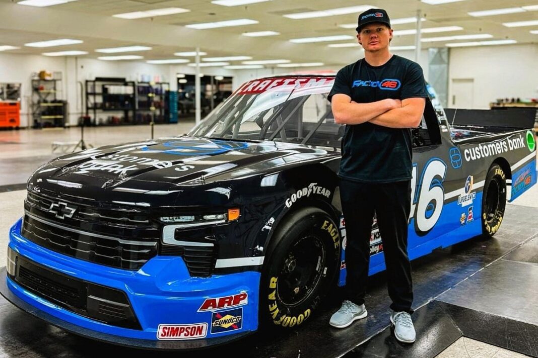 Thad Moffitt, a member of the iconic Petty family, makes NASCAR Truck Series debut in 2024