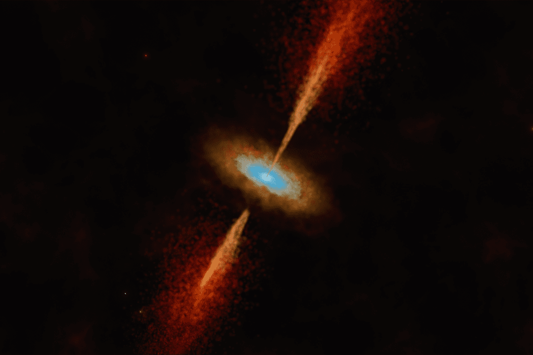 Astronomers Make Groundbreaking Discovery: First Star-Forming Disk Spotted Beyond the Milky Way