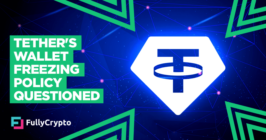 Concerns Arise Over Tether’s Policy of Freezing Wallets