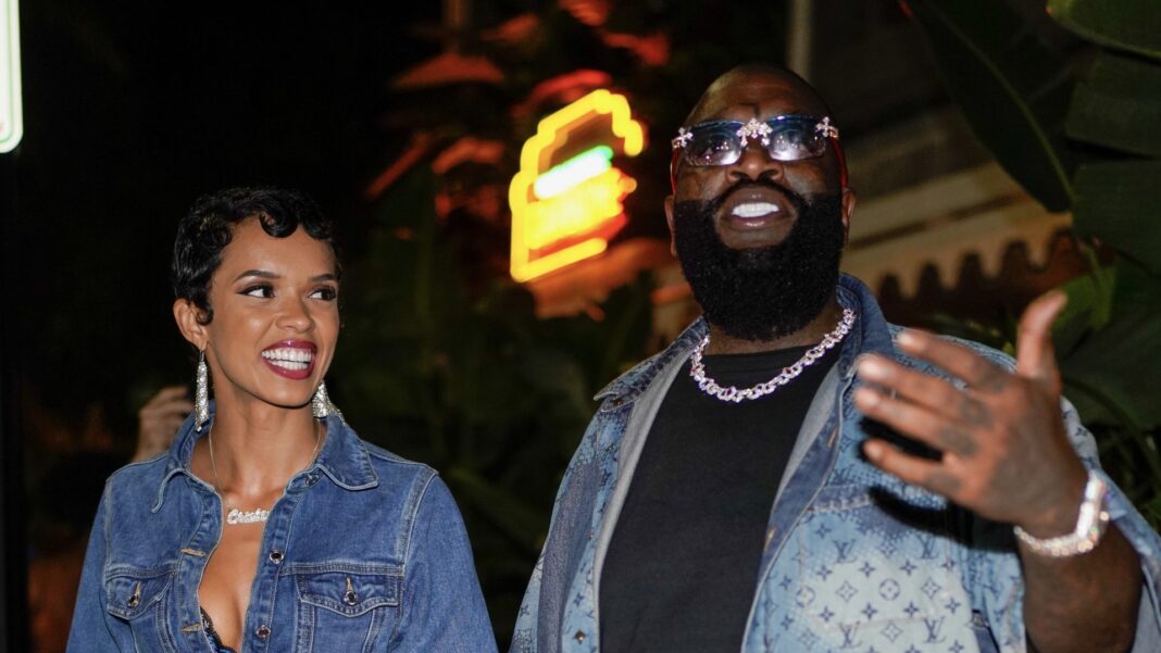 Social Media Blows up as Fans Spot Rick Ross with His New Girlfriend (VIDEOS)