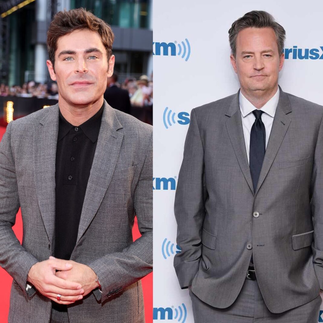 Zac Efron Opens Up About How Matthew Perry Changed His Life