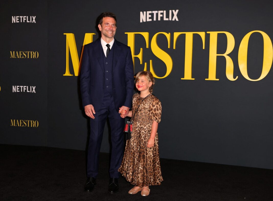 Bradley Cooper’s Rare Appearance with Daughter Lea De Seine, 6, at ‘Maestro’ Premiere