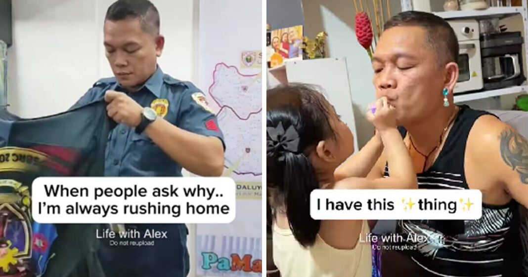 Viral Video Shows Unbreakable Bond Between Police Officer and Daughter