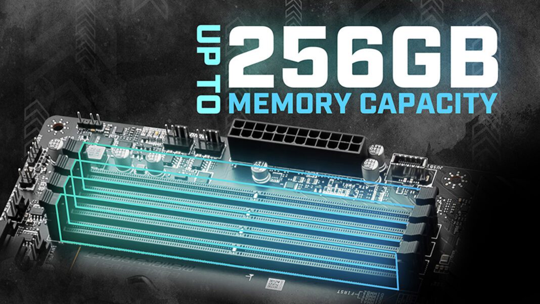 MSI’s Exciting Announcement: Motherboards with 256GB RAM Support on the Horizon