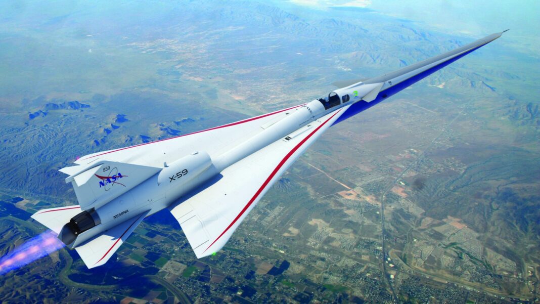 NASA’s Big Reveal: The New X-59 ‘Quiet’ Supersonic Jet Unveiling on Jan. 12