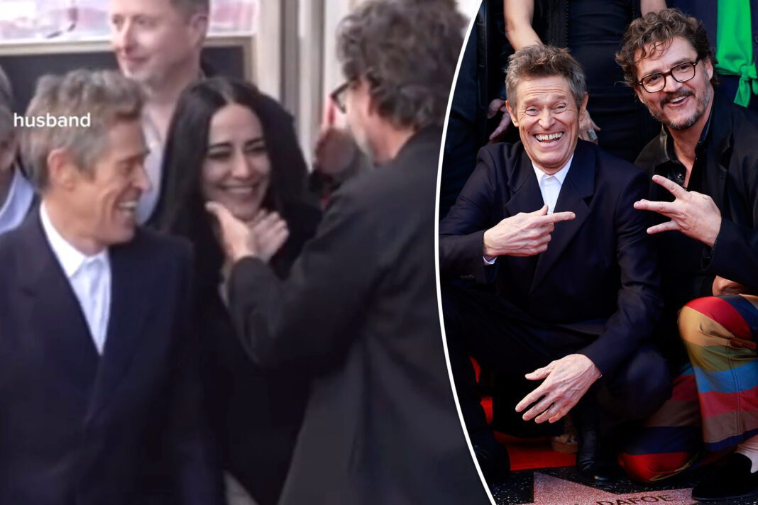 Pedro Pascal’s Bold Move with Willem Dafoe’s Wife Sends ‘Swingers Vibes