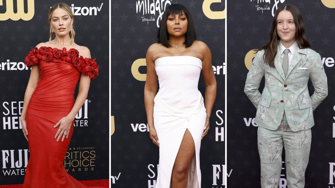 Celebrities Brush Off Criticism at Critics Choice Awards Arrival