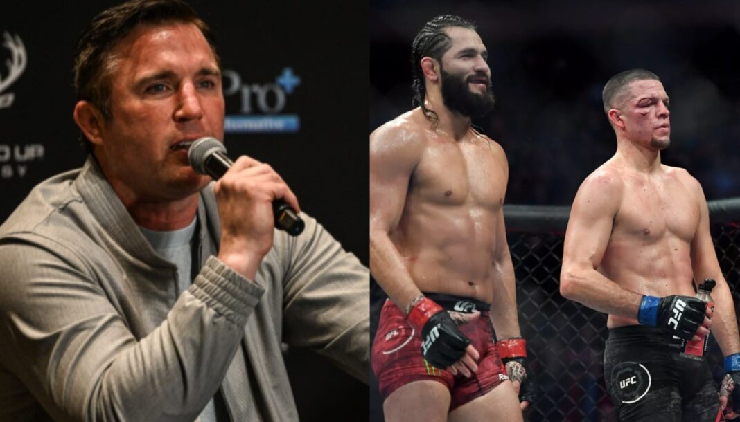 Chael Sonnen’s Explosive Reaction to Jorge Masvidal vs. Nate Diaz 2: “Absolutely Terrible Idea