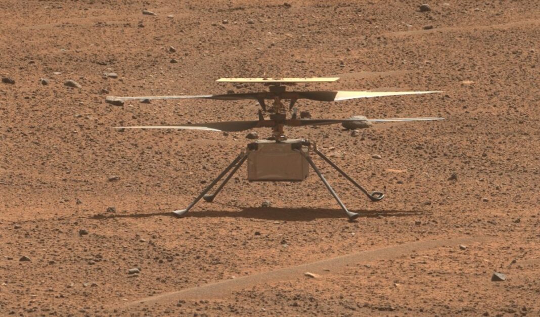 Silent Skies: NASA’s Ingenuity Helicopter on Mars