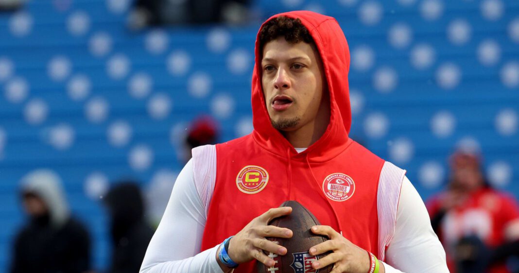 Patrick Mahomes Taunts Bills’ Dion Dawkins on Instagram After Chiefs’ Playoff Victory