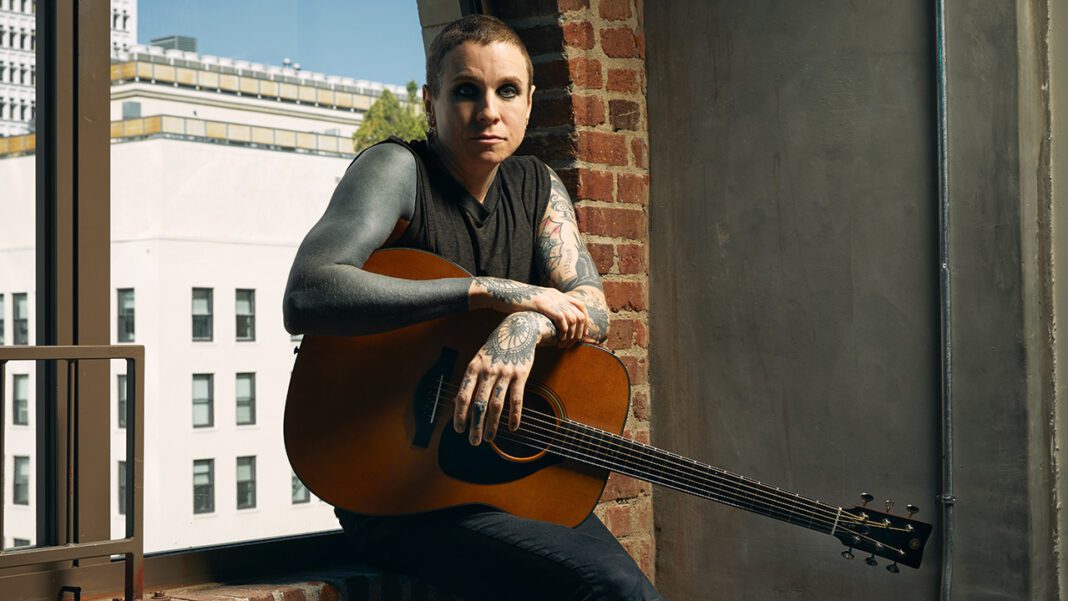 “The acoustic guitar is the most punk rock instrument because it’s the most independent. You don’t even need an amplifier!”: Laura Jane Grace might be an obsessive collector – but all she really needs is a Yamaha acoustic