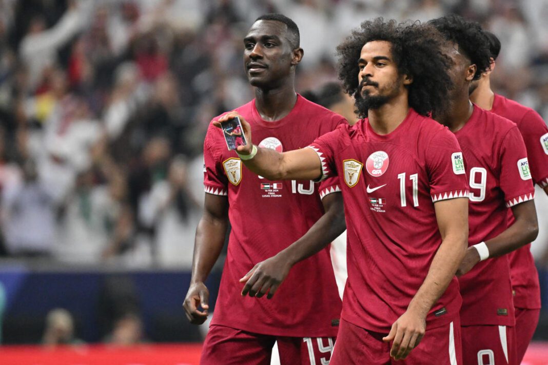 Akram Afif Amazes Fans with Magic Trick Celebration in Asian Cup Final