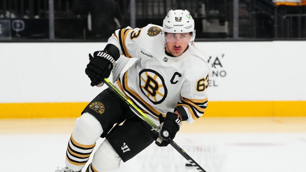 Brad Marchand Stuns in Custom Jacket for 1,000th Game Celebration