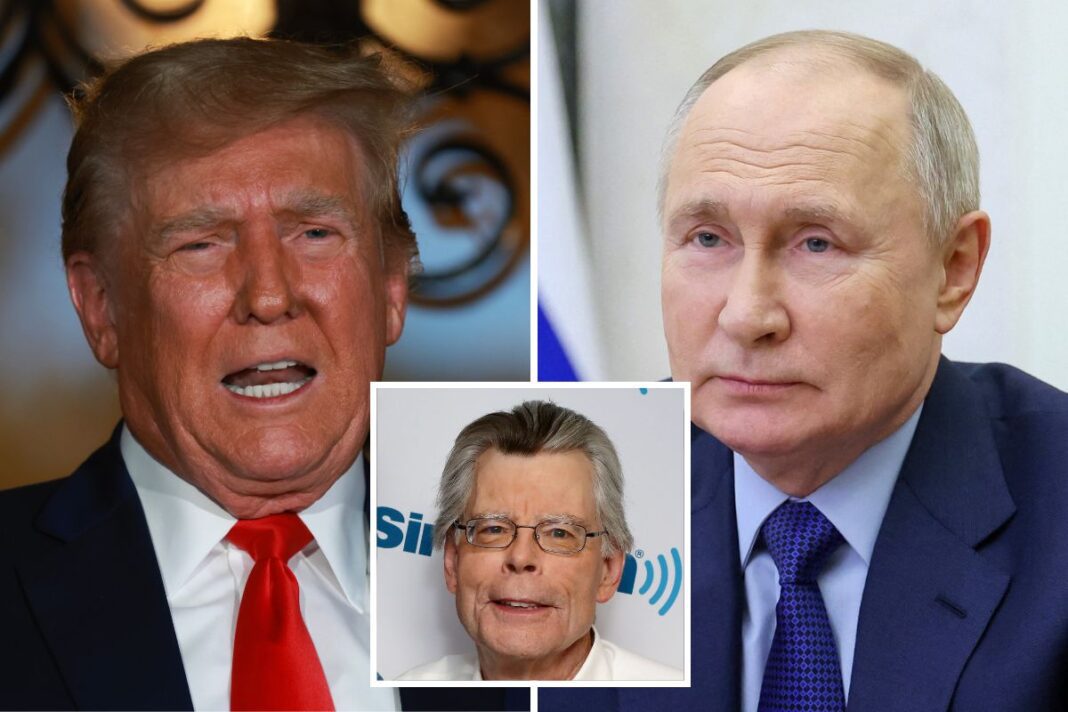 Stephen King Criticizes Trump’s Connection with Putin