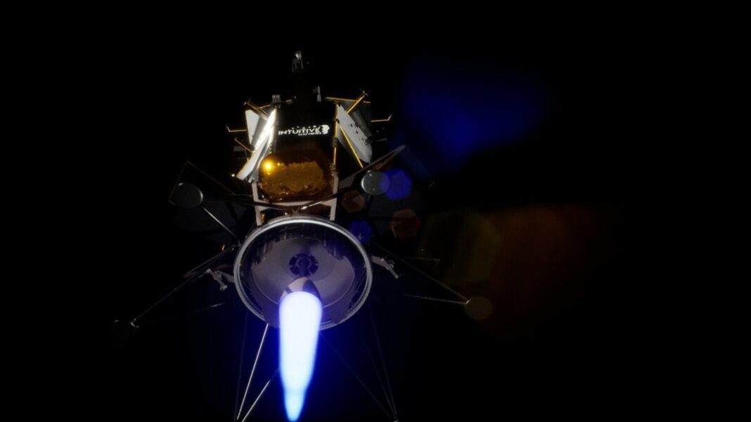 Breaking News: U.S. Company Achieves Historic First Commercial Moon Landing
