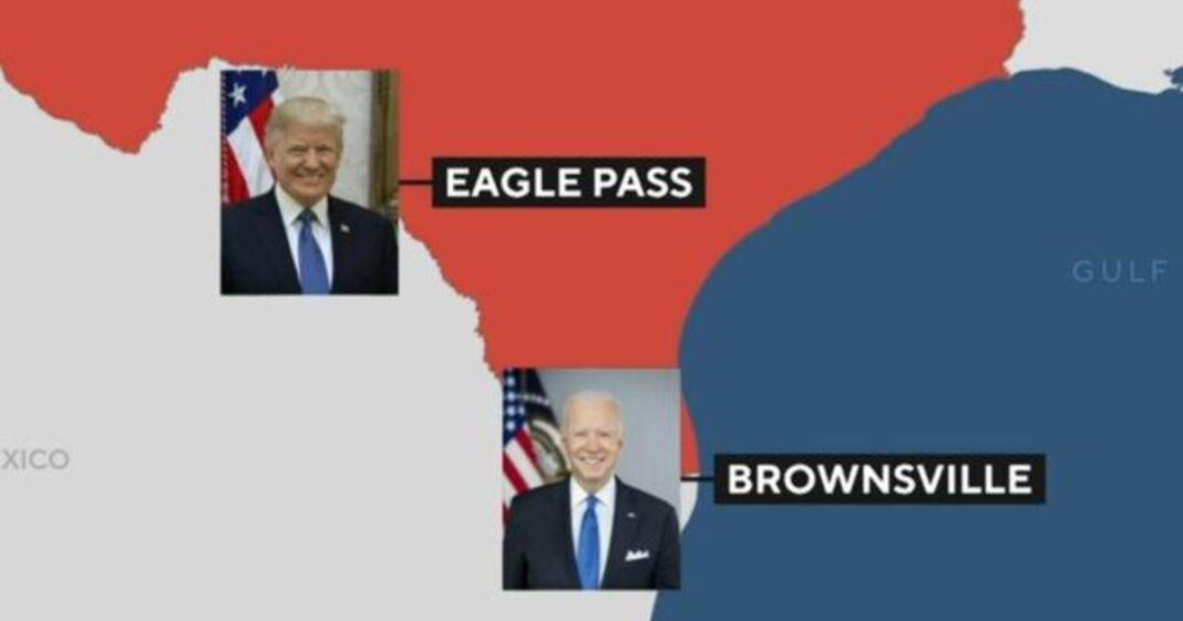 Biden and Trump Race to the Texas Border: Who Will Win