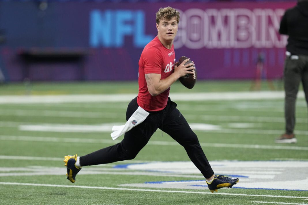 Michigan QB J.J. McCarthy Shows Off Skills at NFL Combine to Boost Draft Stock