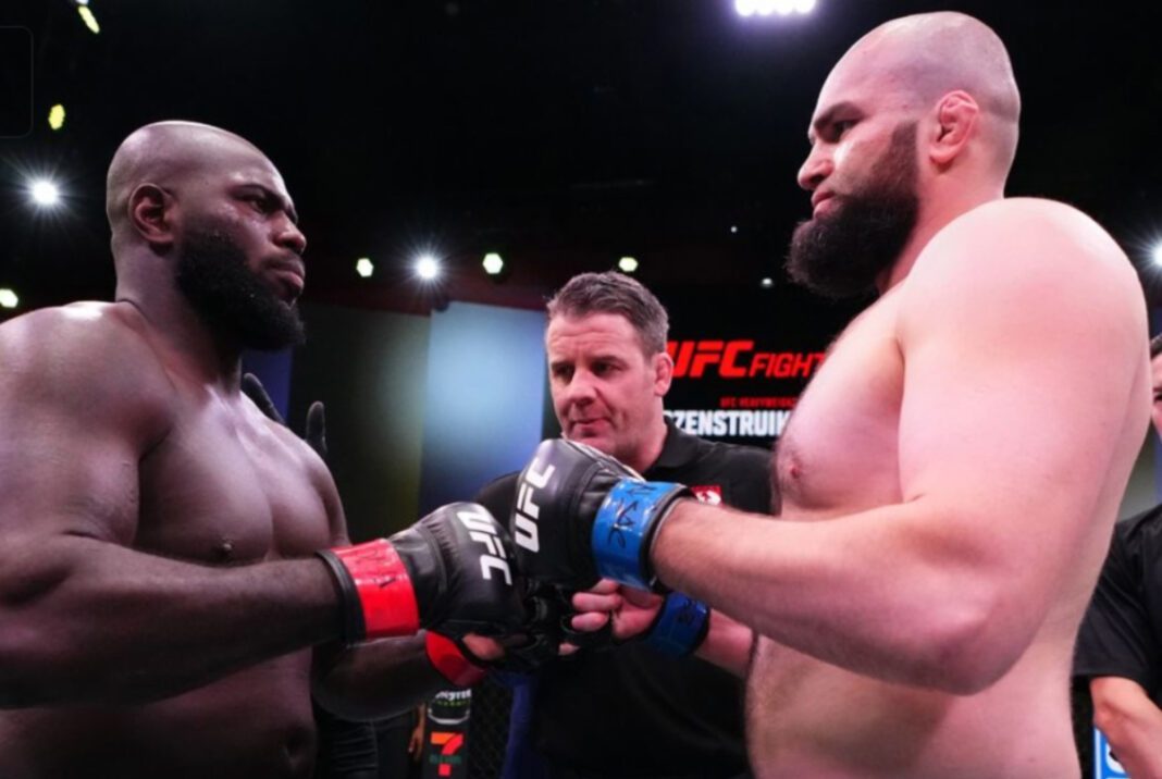 Shamil Gaziev Vows to Improve After Defeat to Jairzinho Rozenstruik at UFC Fight Night