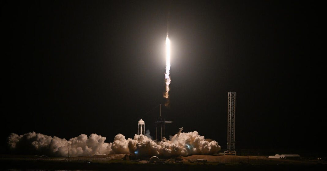 Exciting Expedition: NASA Astronauts and Russian Cosmonaut Journeying to the ISS