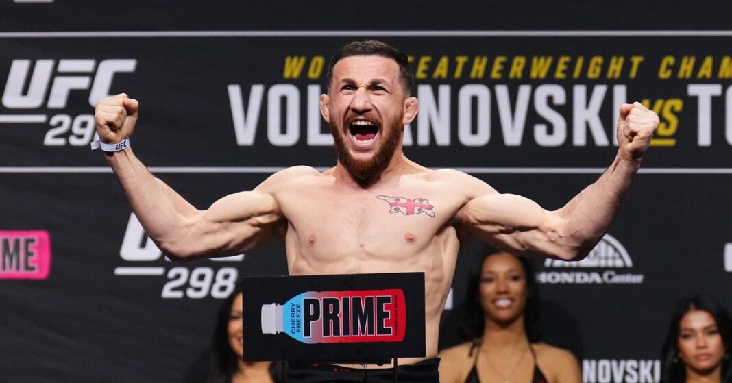 Exciting News: Merab Dvalishvili named backup for UFC 299 main event