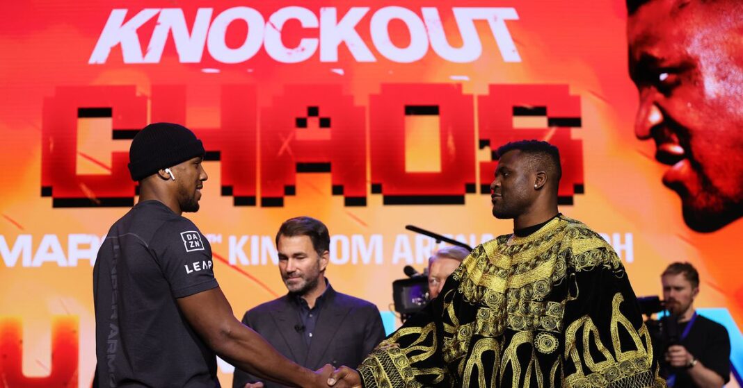 Battle Royale: Full Fight Card for Anthony Joshua vs. Francis Ngannou