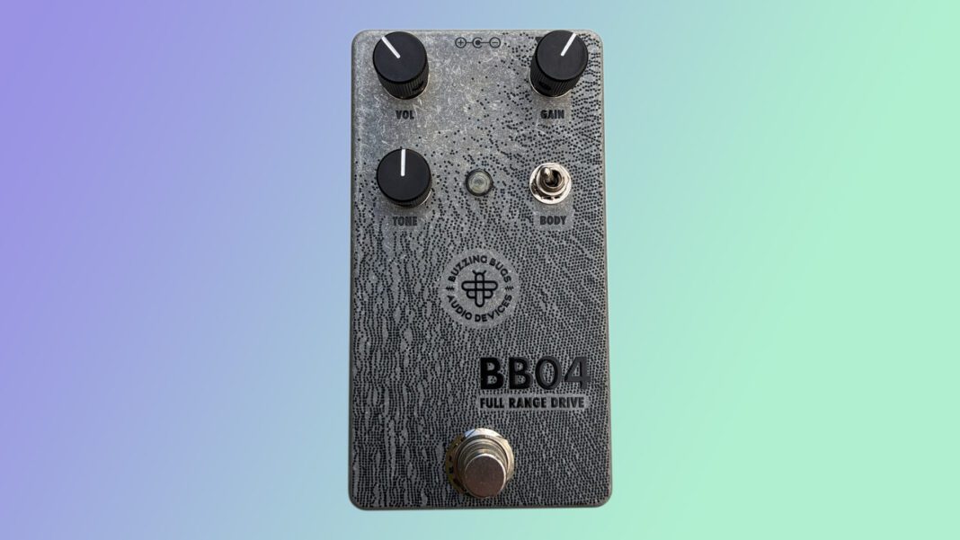 Unleash a Rainbow of Overdrive Tones with the BB04 Full Range Drive from UK’s Buzzing Bugs