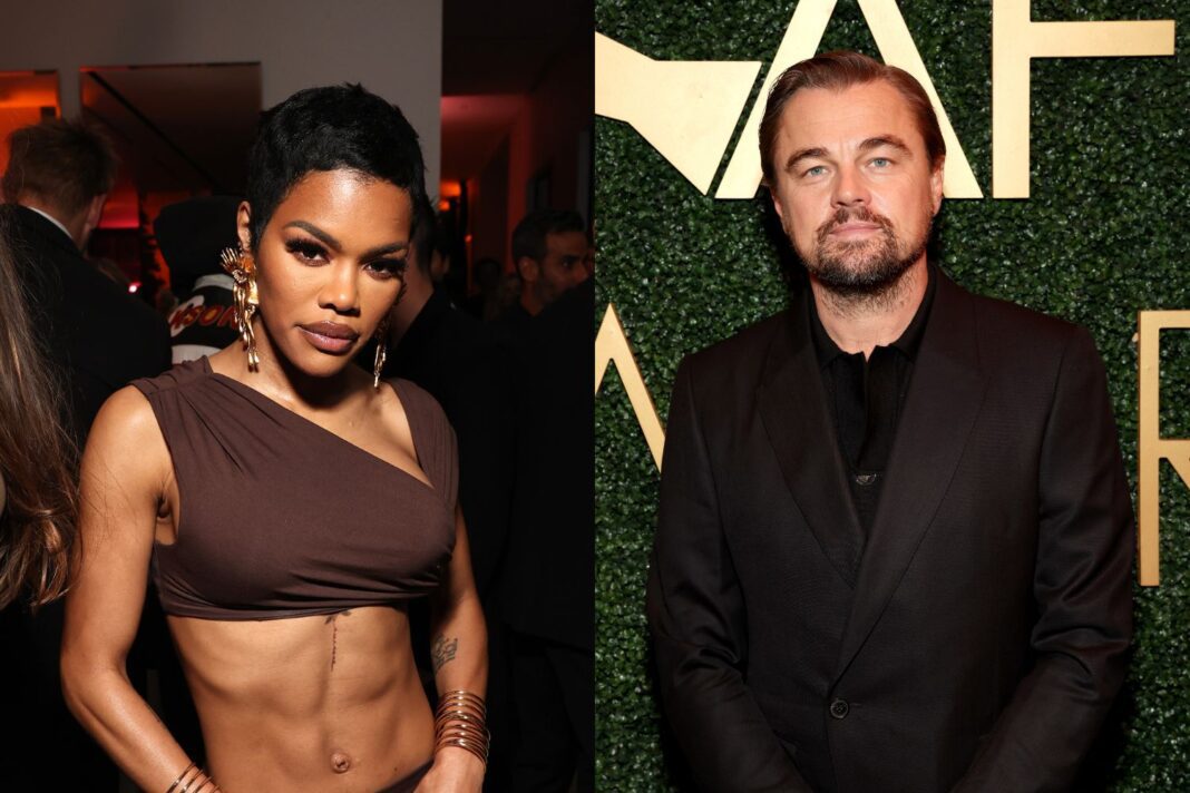 Spilling the Tea: Teyana Taylor and Leonardo DiCaprio Get Chatty at Pre-Oscars Bash!