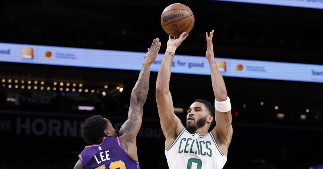 Jayson Tatum and Jaylen Brown Shine in Celtics Victory over Kevin Durant and Suns