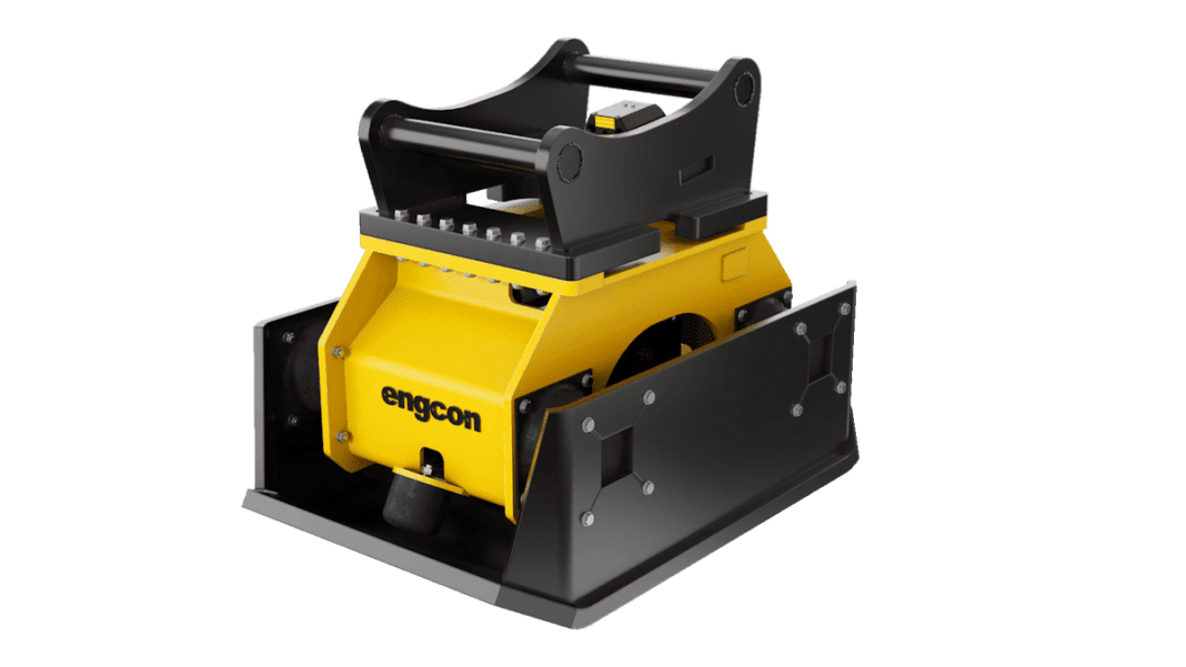 Engcon Unveils New and Improved PC9500 Plate Compactor Designed for Excavators