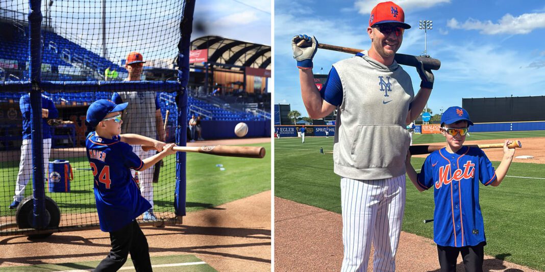 Meet Alonso: The Seven-Year-Old Who Received a Gifted Bat as a ‘Met for a Day