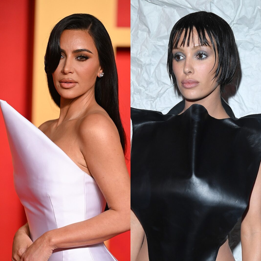 Kim Kardashian and Bianca Censori Stun at Kanye West Event
