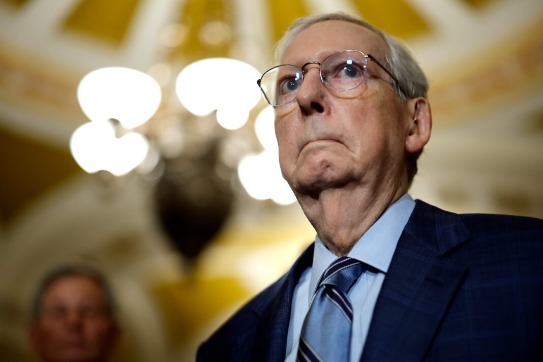 Mitch McConnell outraged as courts crack down on Republican “judge-shopping