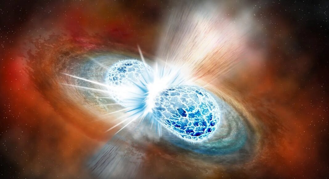 Newly Discovered Neutron Star Collision Offers Clues to the Mystery of Dark Matter