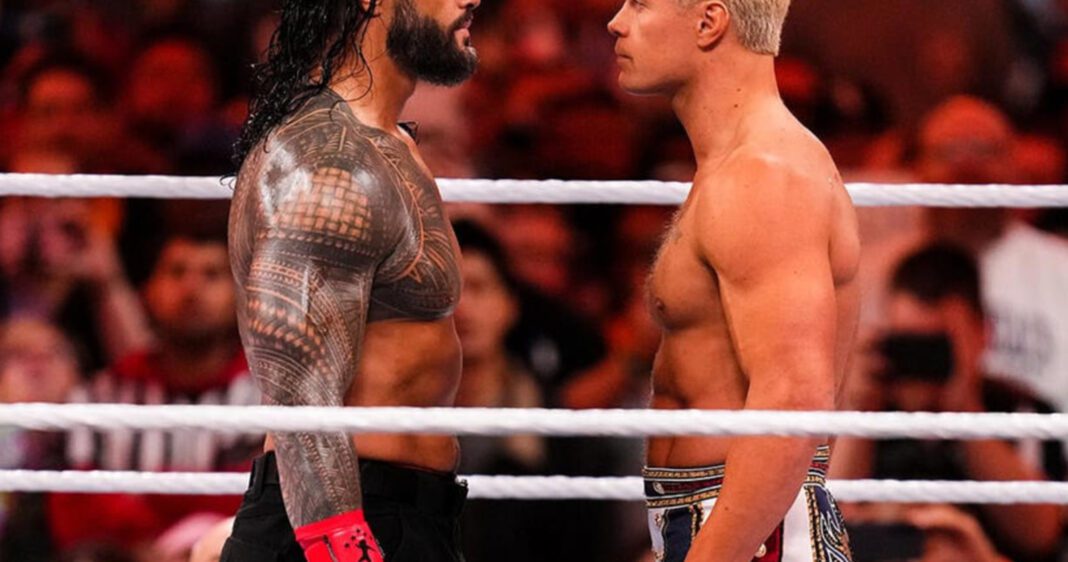 Battle of the WWE Titans: Roman Reigns vs Cody Rhodes in 2024