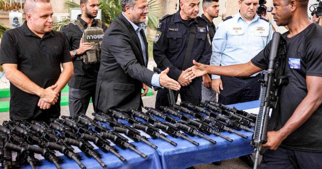 Opinion: Since the Hamas attack, Israelis have begun arming themselves the American way