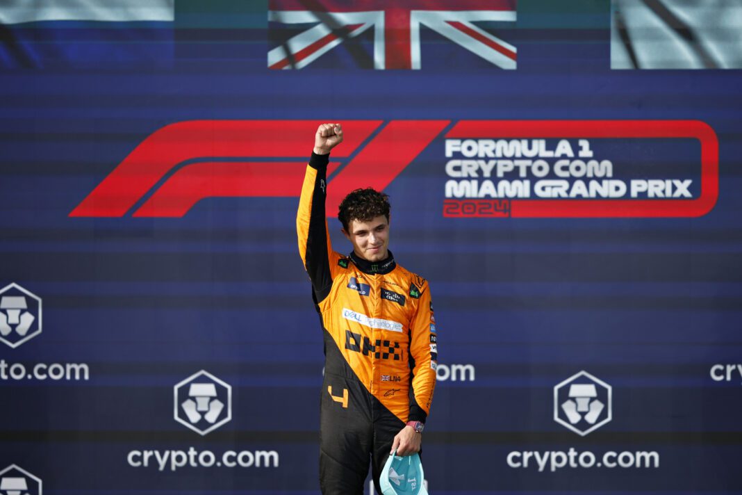 F1 Miami: Lando Norris Warns of Further Injuries From Maiden Victory Celebrations