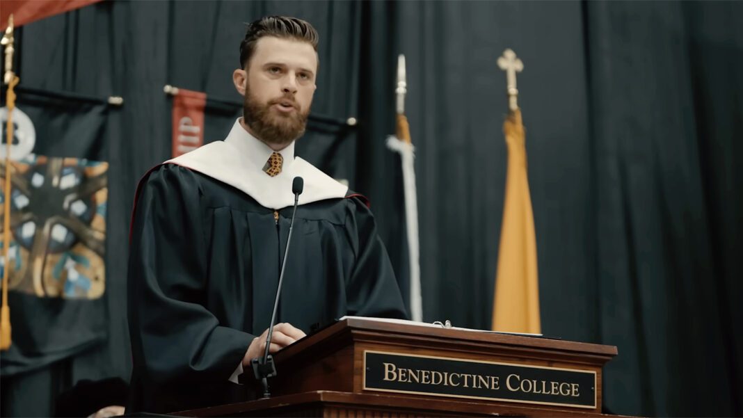 Harrison Butker’s commencement speech almost made a good point