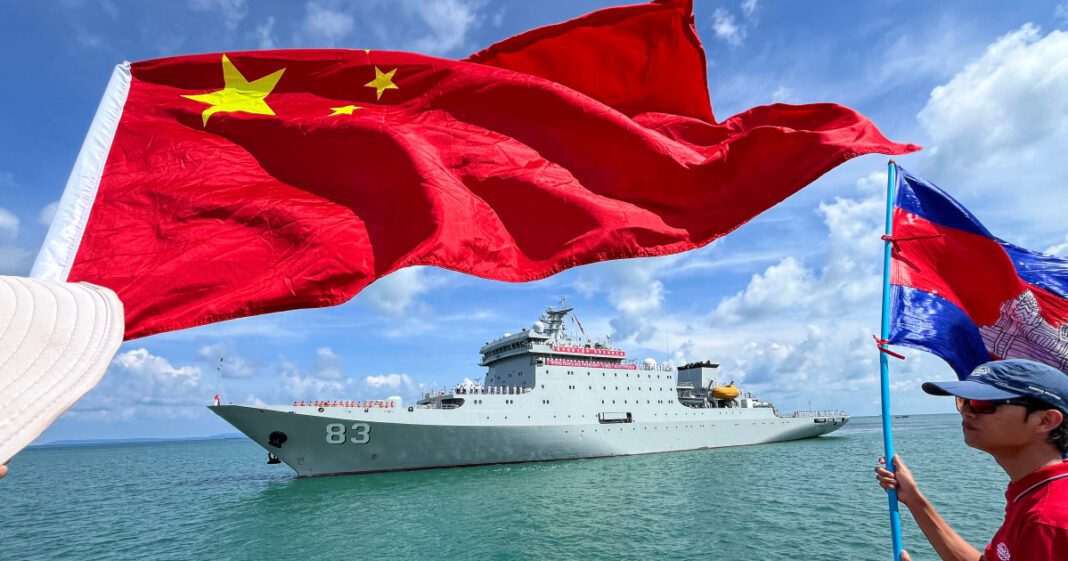 China promises ‘friendship’ as two warships dock in Cambodia
