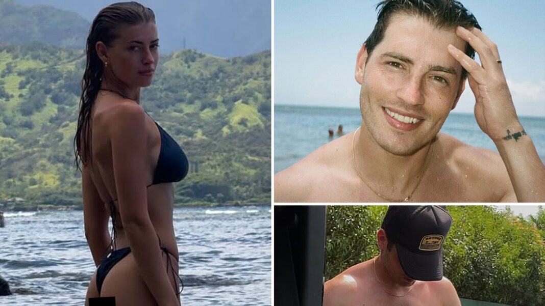 Gregg Sulkin Heats Up In Hawaii With Model Freya Tidy
