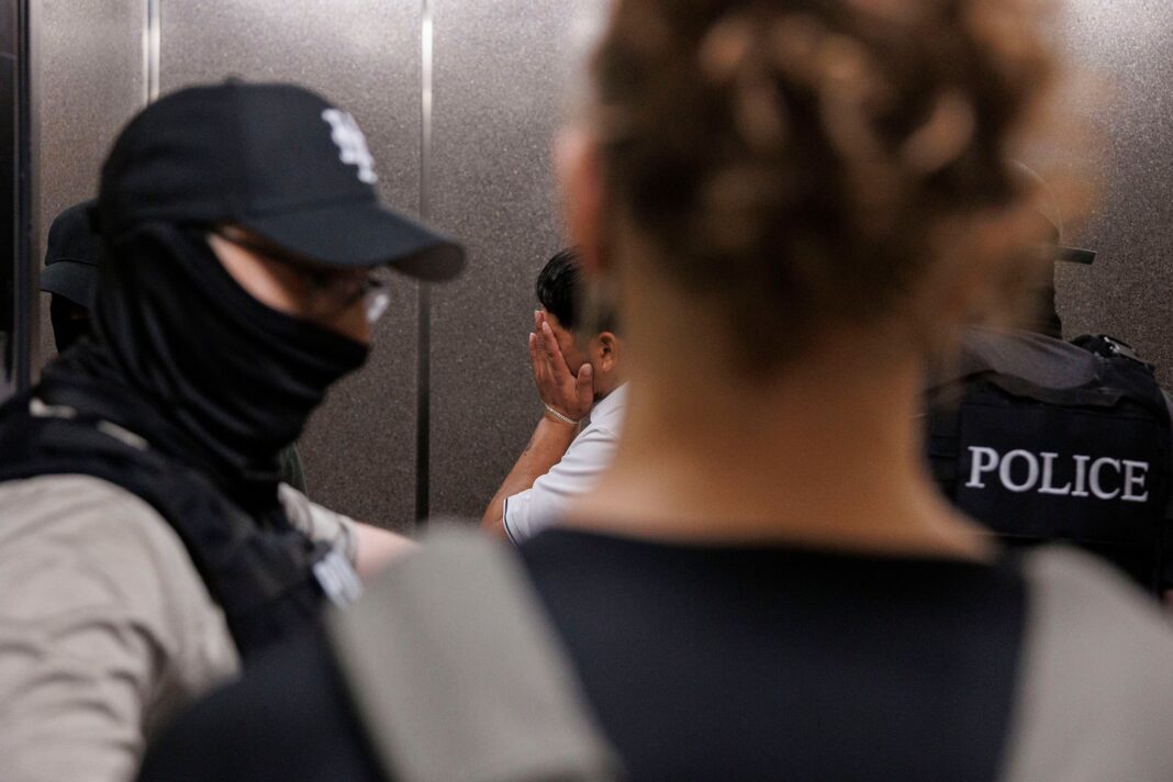 When ICE Agents Are Waiting Outside the Courtroom