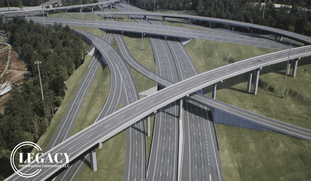 Notorious Atlanta I-285/I-20 Bottleneck Undergoing $1.7B Revamp