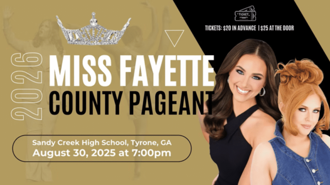 Miss Fayette/Coweta County Scholarship Competition Celebrates 10th Anniversary Crowning