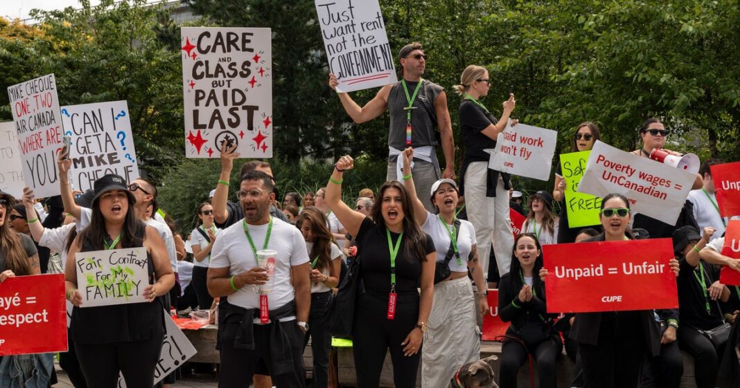 Air Canada Suspends Restart Plans After Flight Attendants Union Defies Return To Work Order