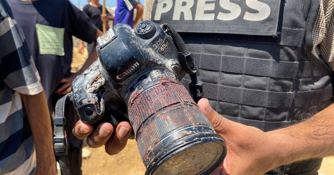 Israel Kills 5 Palestinian Journalists, Dismissing Global Calls For Press Freedom